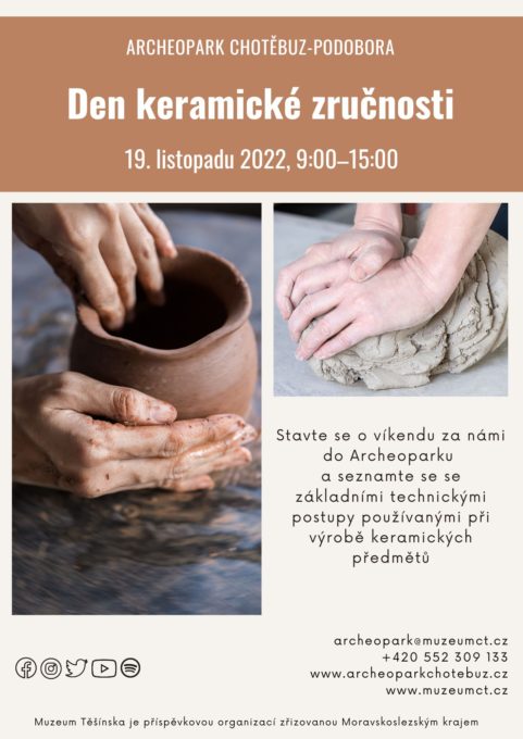 (Česky) Den keramické zručnosti, 19. 11. 2022