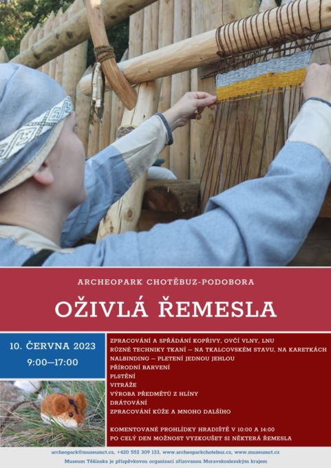 (Česky) Oživlá řemesla, 10. června 2023