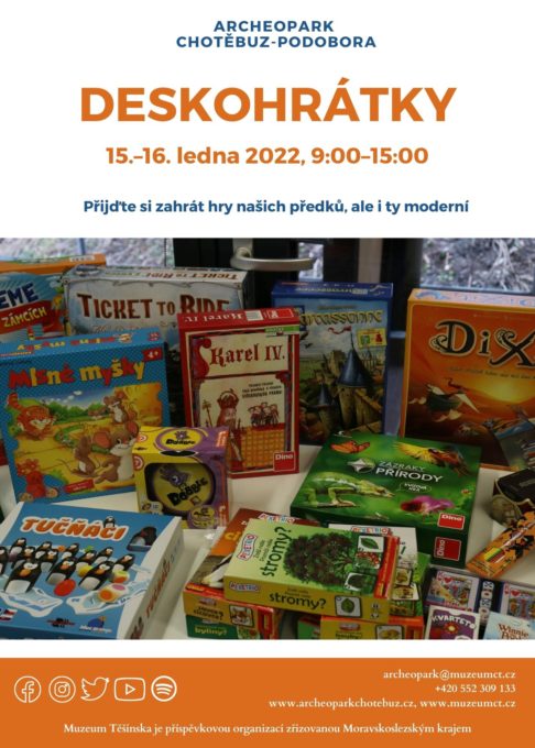 (Česky) Deskohrátky, 15. – 16. ledna
